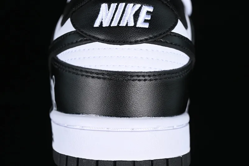All Categories Nk SB Dunk Series Nk SB Dunk Low Low-top sneakers Nk Dunk Low Black and White Panda Customized version of deconstructed strap casual sneakers DD1391-100